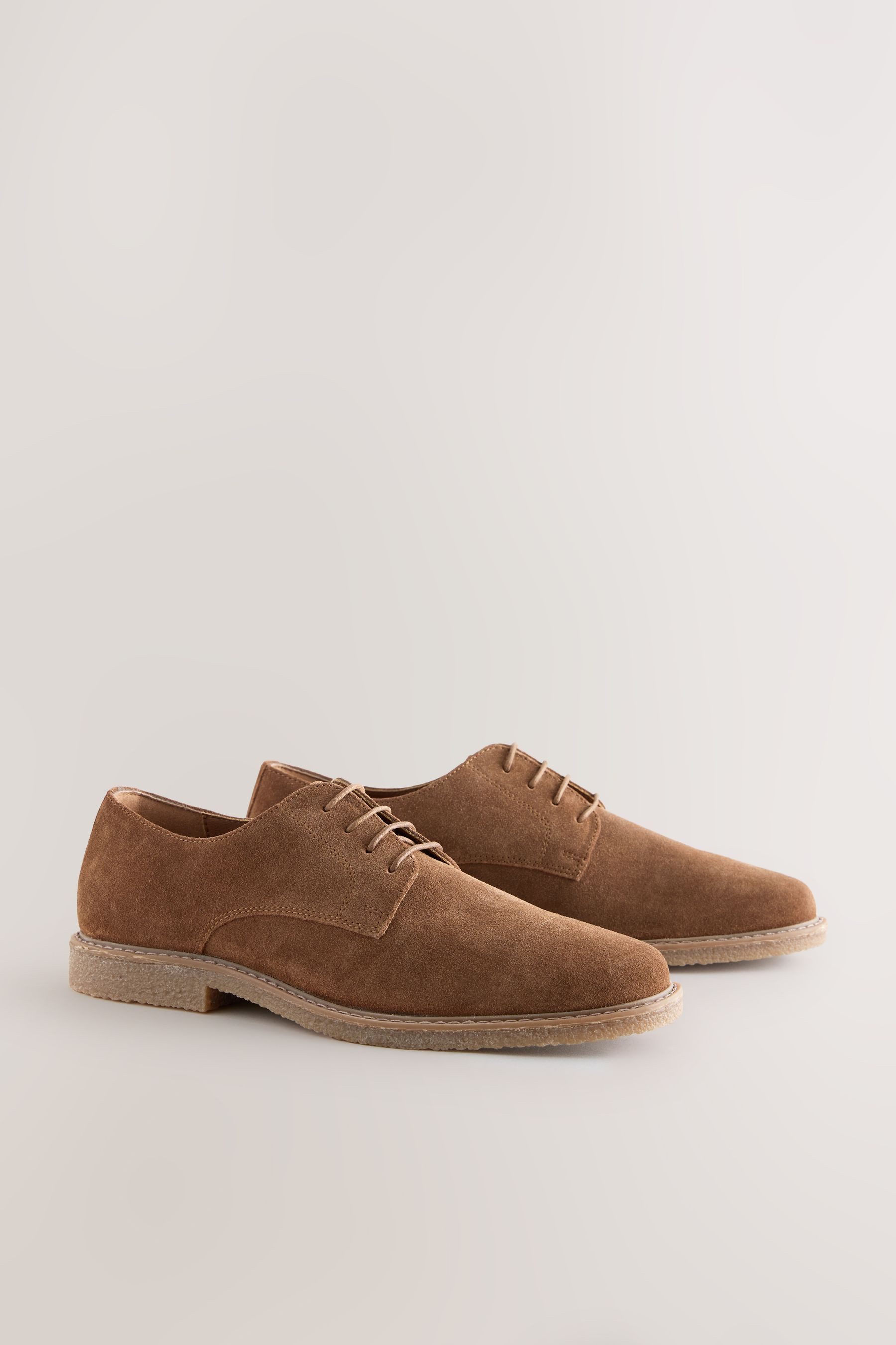 Next Derby-Schuhe aus Veloursleder Schnürschuh (1-tlg)