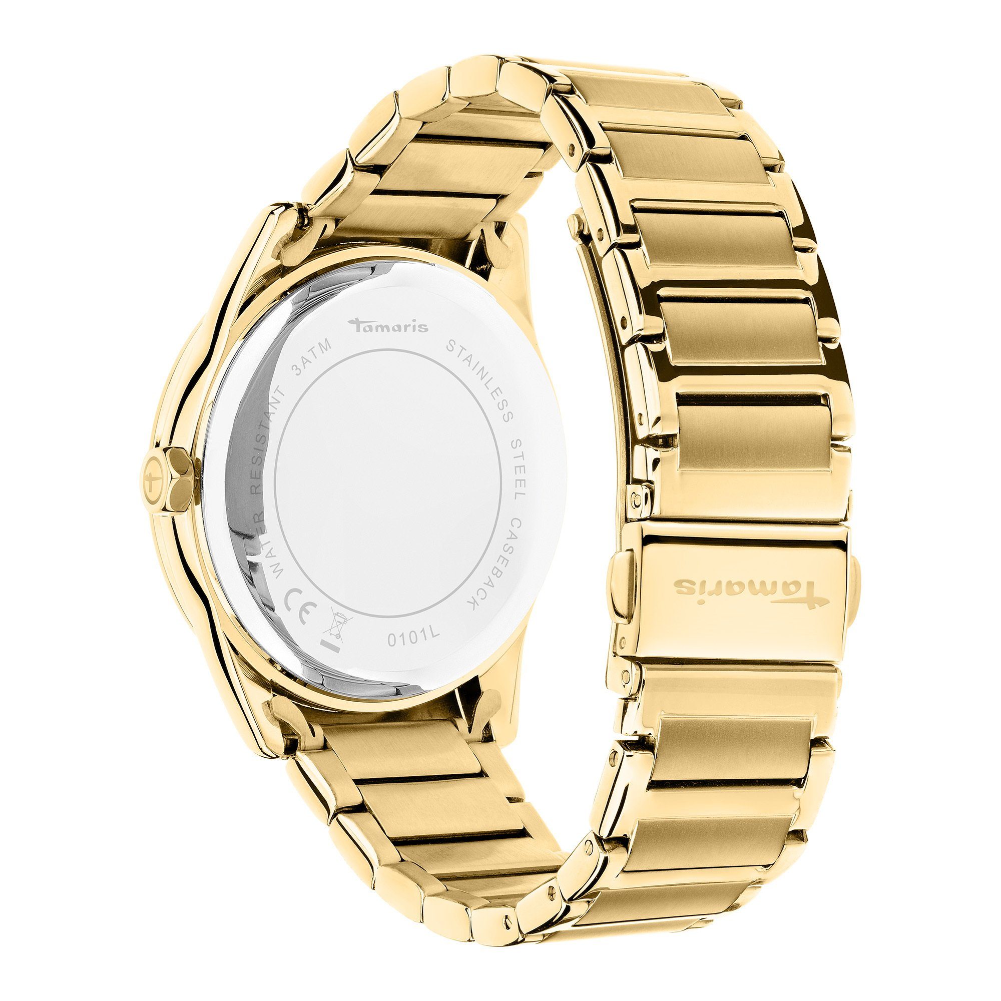 Tamaris Quarzuhr The Modern Classic Metall – Bild 3 von 4