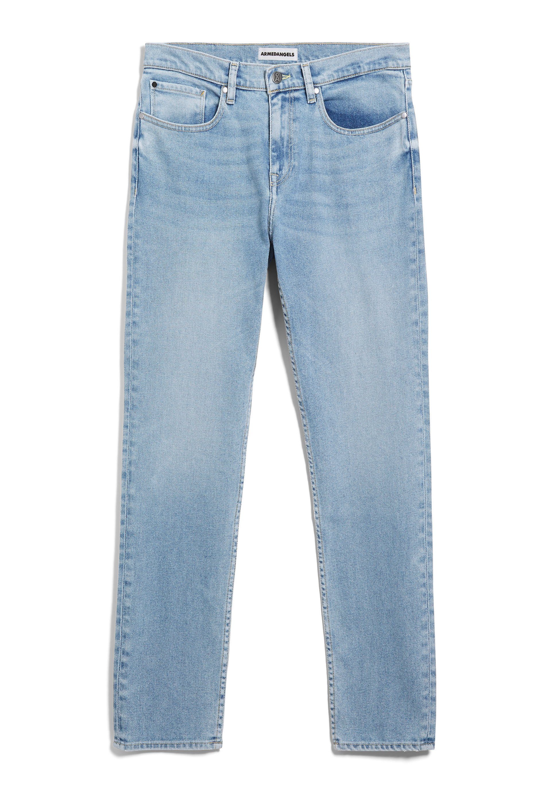 blue AARJO (1-tlg) Herren Armedangels TARPA easy Tapered-fit-Jeans
