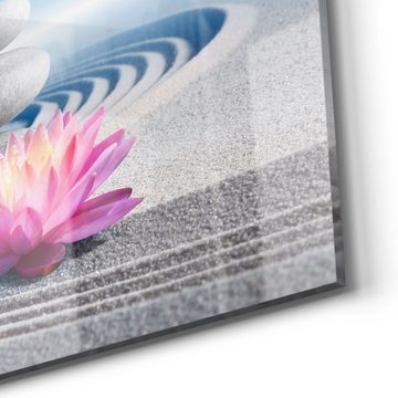 DEQORI Magnettafel 'Motiv eines Zen-Gartens', Whiteboard Pinnwand beschreibbar