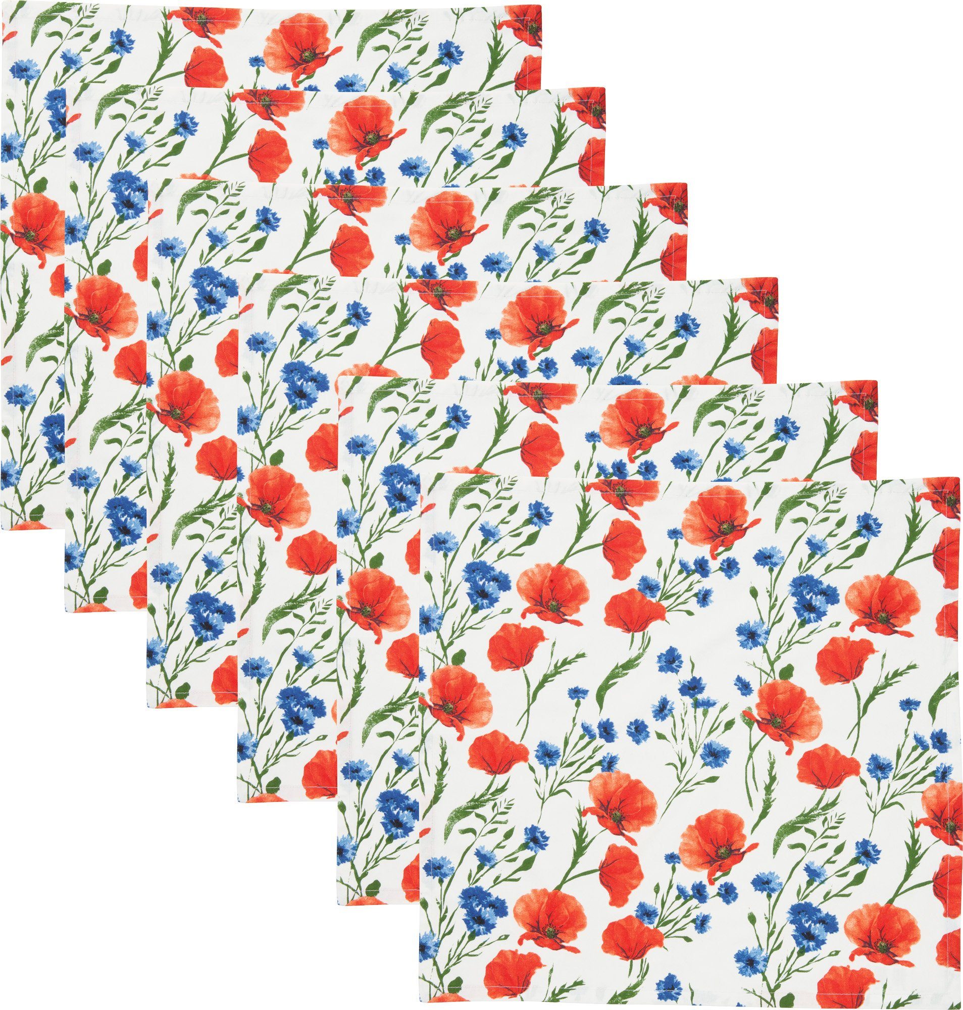 Stoffserviette Serviette 6er-Pack