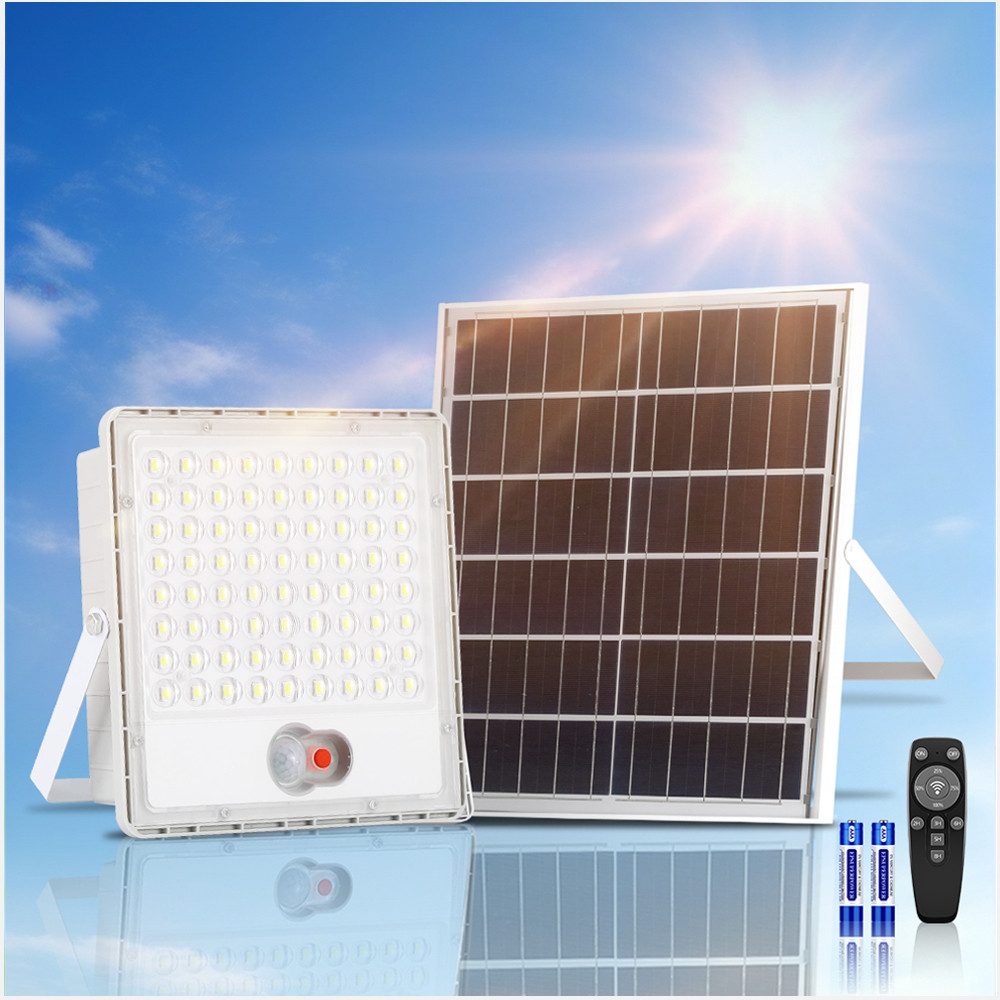 Rhein Beleuchtung LED Solarleuchte 1000W Solarlampen für Außen Wand – mit F günstig online kaufen