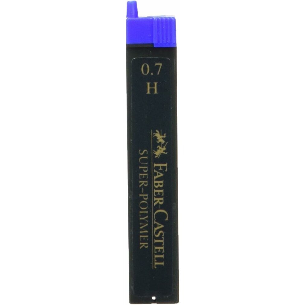 Faber-Castell Buntstift FABER CASTELL Feinmine Super Polymer H, 0,7mm, 12 Stück FABER CASTELL
