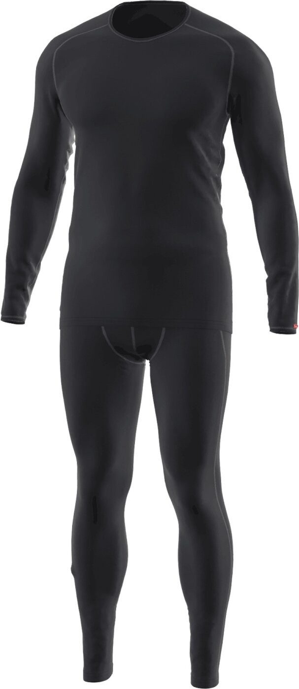 Löffler Thermounterhose THERMO SET LONG TRANSTEX WARM Herren lange Skiunterwäsche schwarz