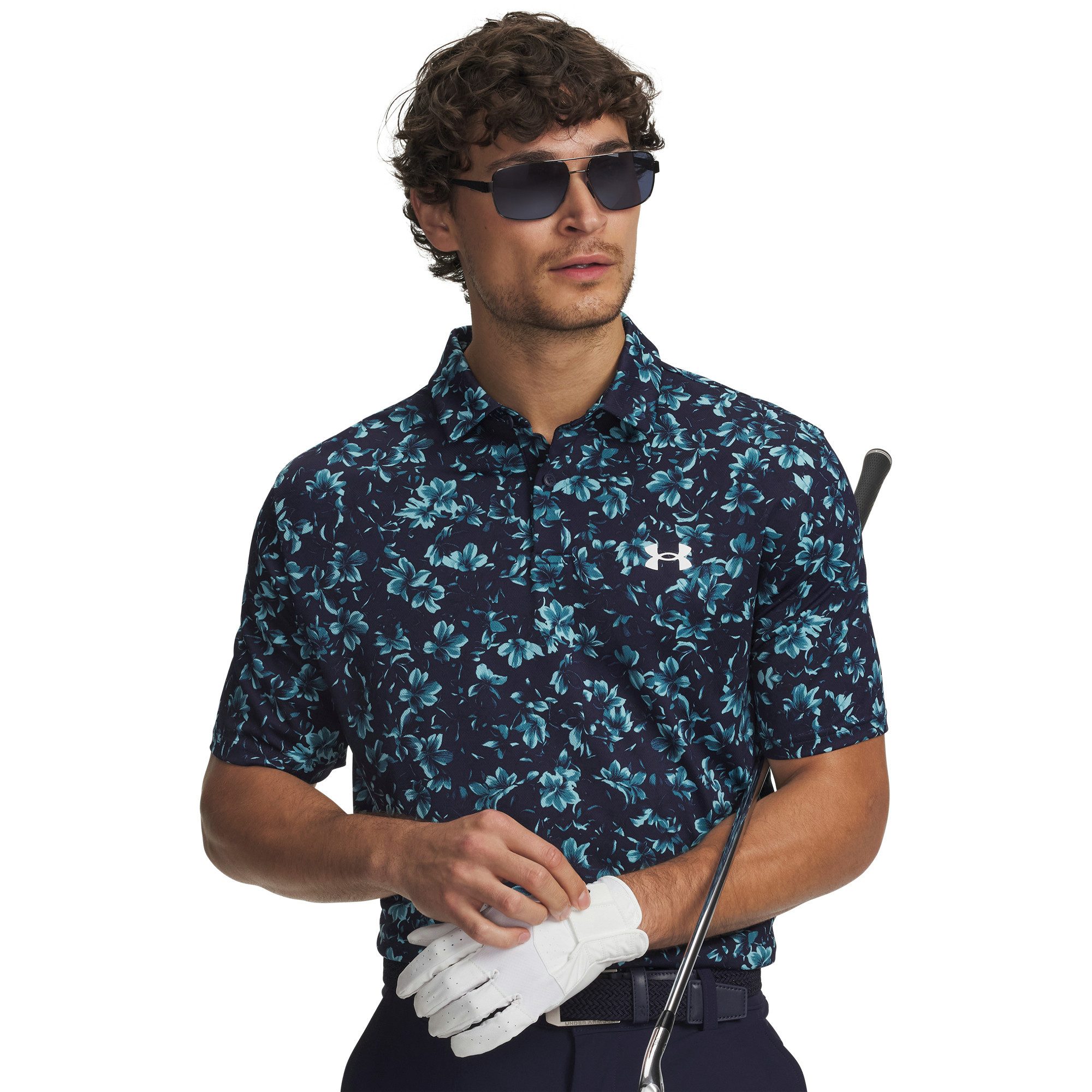 Under Armour® Poloshirt Under Armour Herren Poloshirt Matchplay Printed Polo 6009800