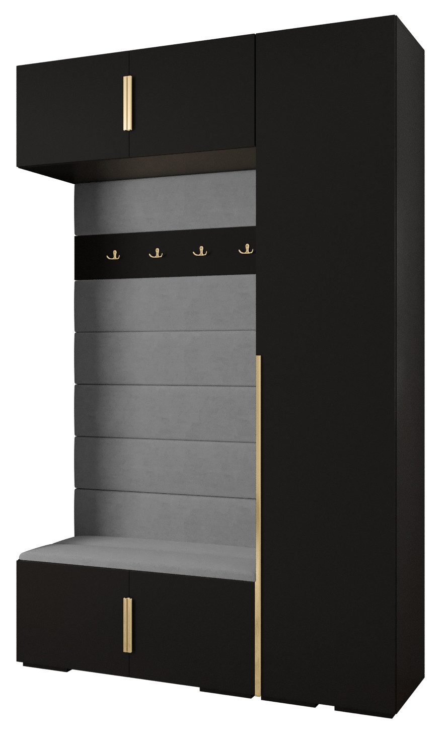 ABIKS MÖBEL Kompaktgarderobe INOVA 1 SATZ günstig online kaufen