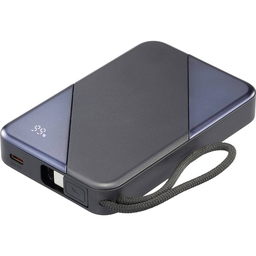 VOLTCRAFT VC-PBP2535CB Powerbank 10000 mAh USB PD 3.0 Li-Ion Schwarz Powerbank