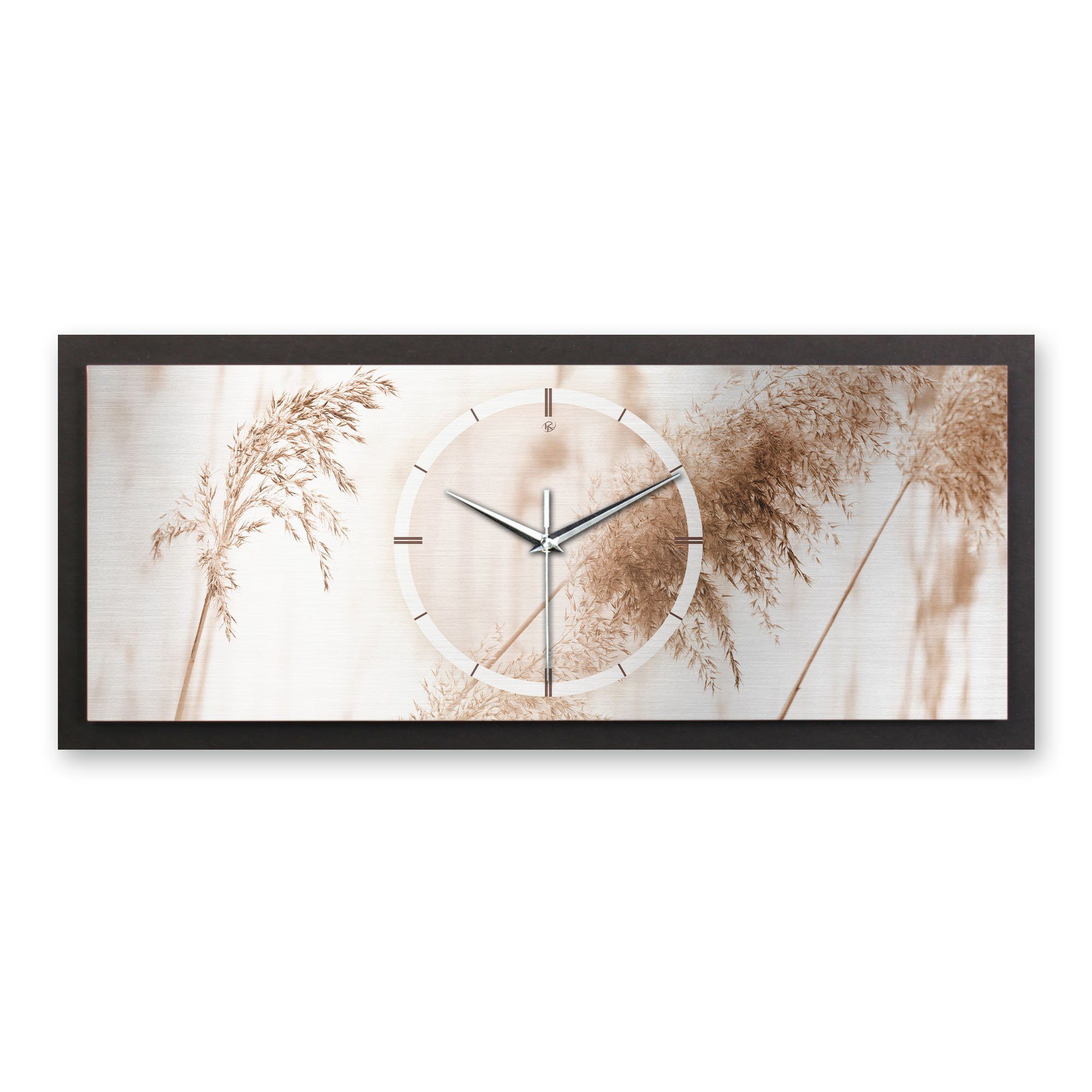Wanduhr 3D Designer-Wanduhr Gräser