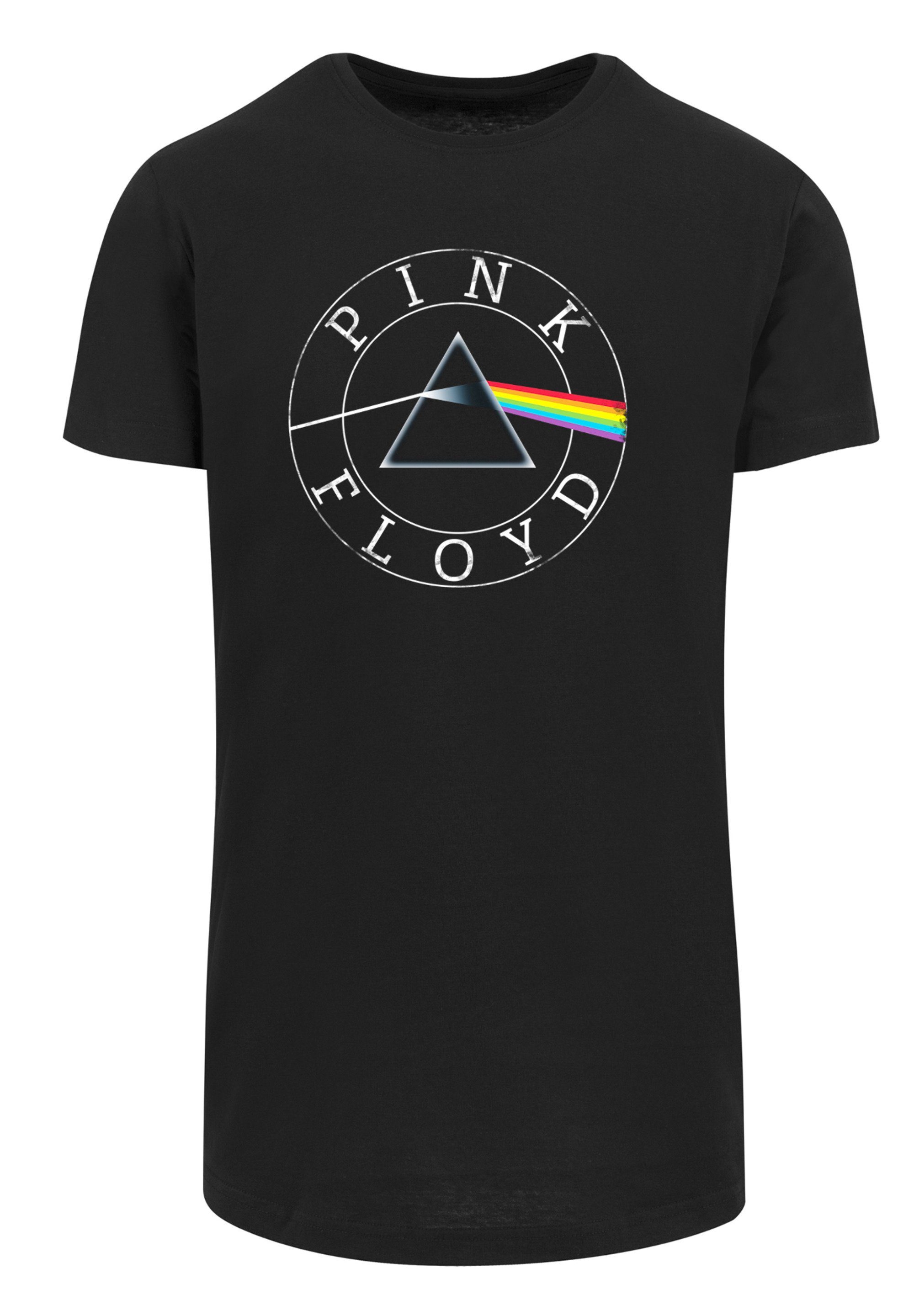 Rock Vintage Print T-Shirt Logo Floyd Pink Shirt Prism F4NT4STIC Musik