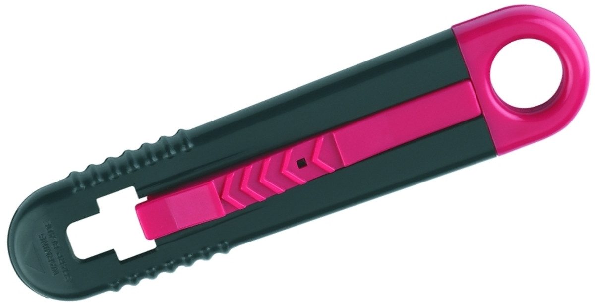 Cutter Sicherheits-Universal-Cutter Kunststoff Trapezklinge 128x30mm schwarz