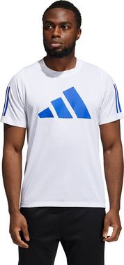 adidas Sportswear Funktionsshirt FL 3 BAR TEE WHITE/BOBLUE