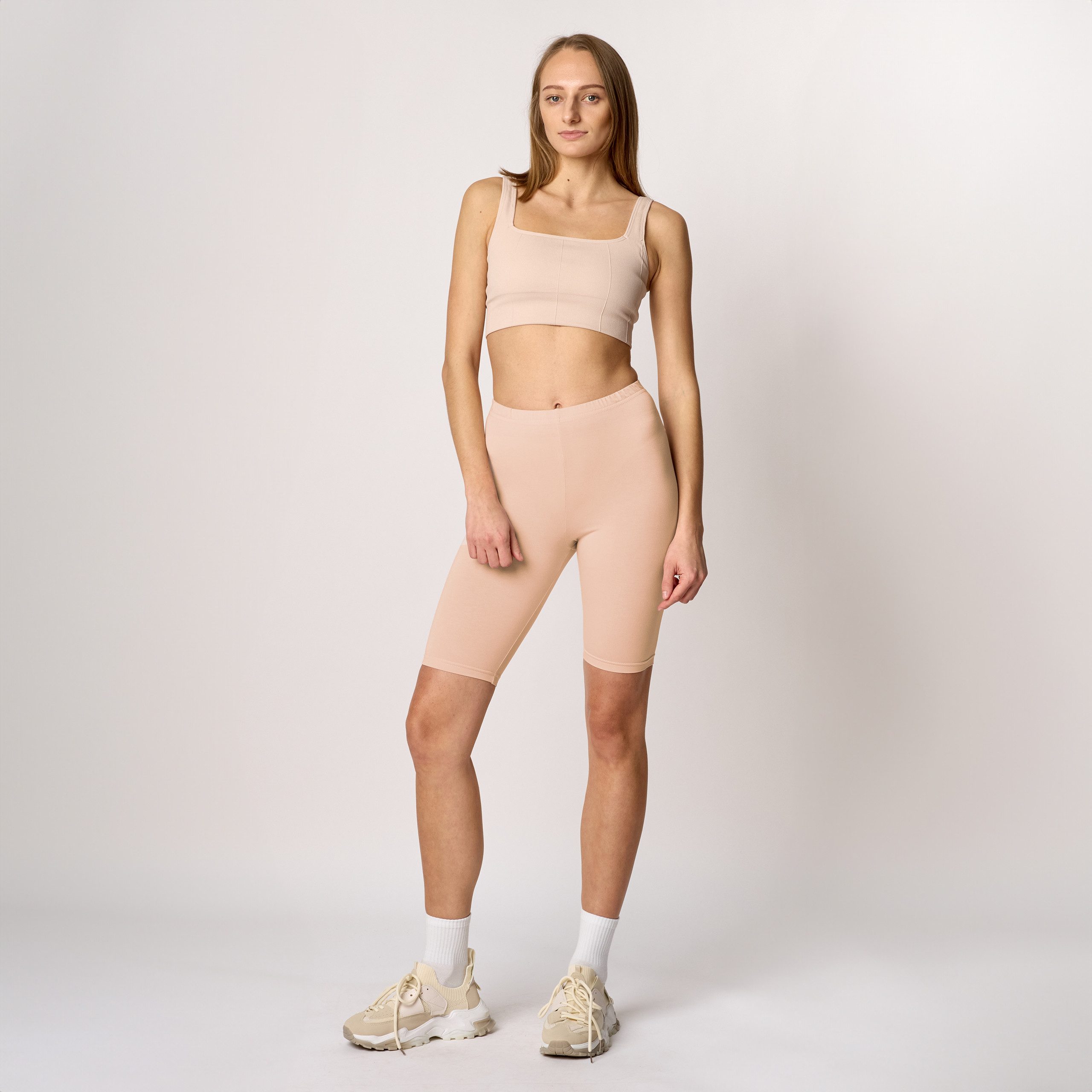 Merry Style Leggings Damen Kurze Hose aus Viskose MS10-145 (1-tlg) elastisc günstig online kaufen