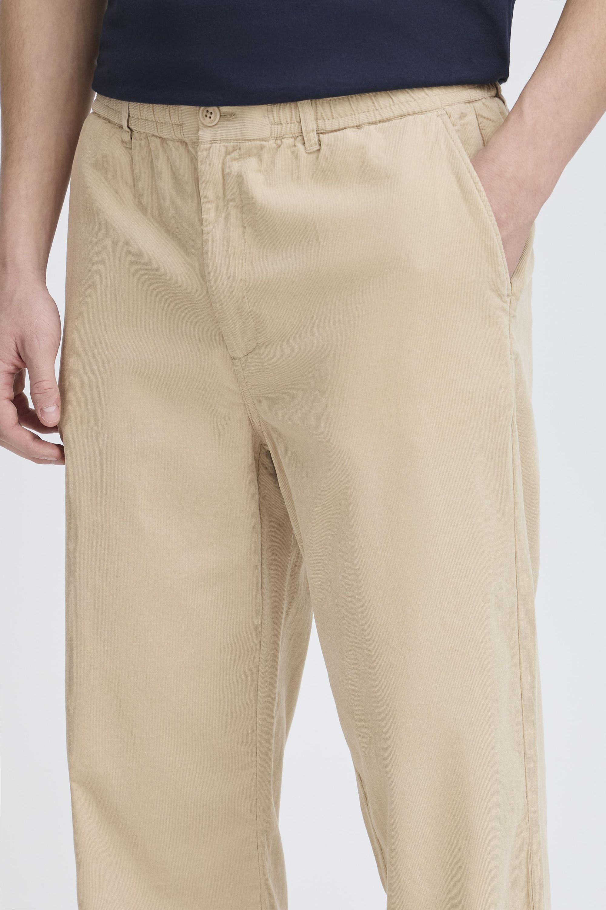 Kronstadt Chinohose KSAlicante Stoffhose mit elastischem Bund - Loose Fit