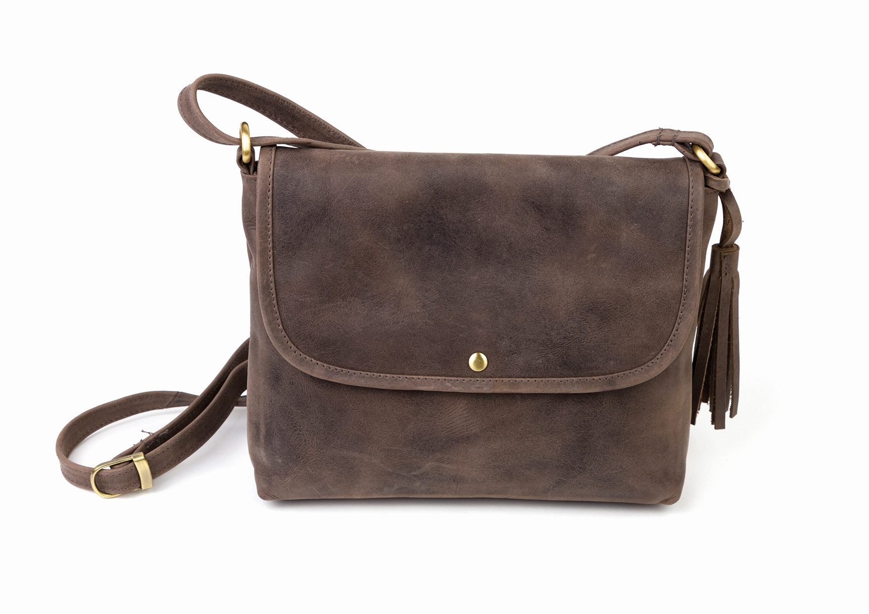 El Puente Schultertasche Schultertasche, Handmade, Handmade
