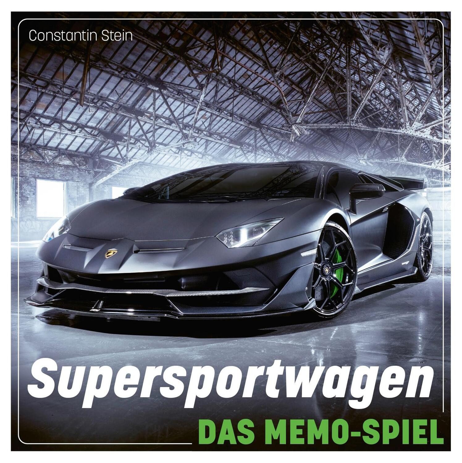 HEEL Verlag Spiel, Supersportwagen - Das Memo-Spiel