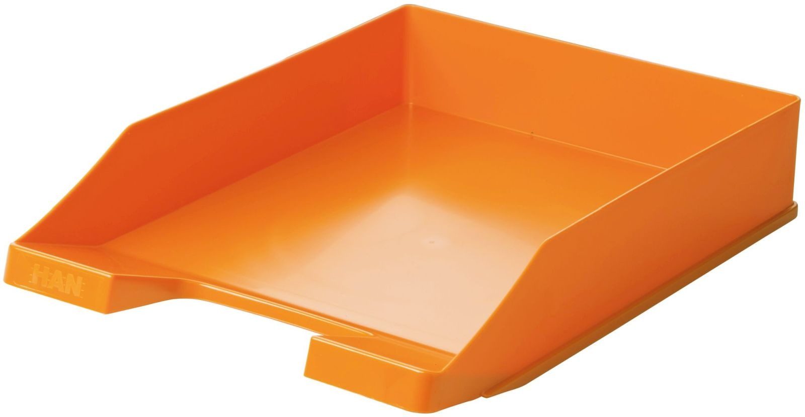 HAN-Bürogeräte Briefablage Briefablage Klassik A4/C4 stapelbar stabil modern Trend Colour orange