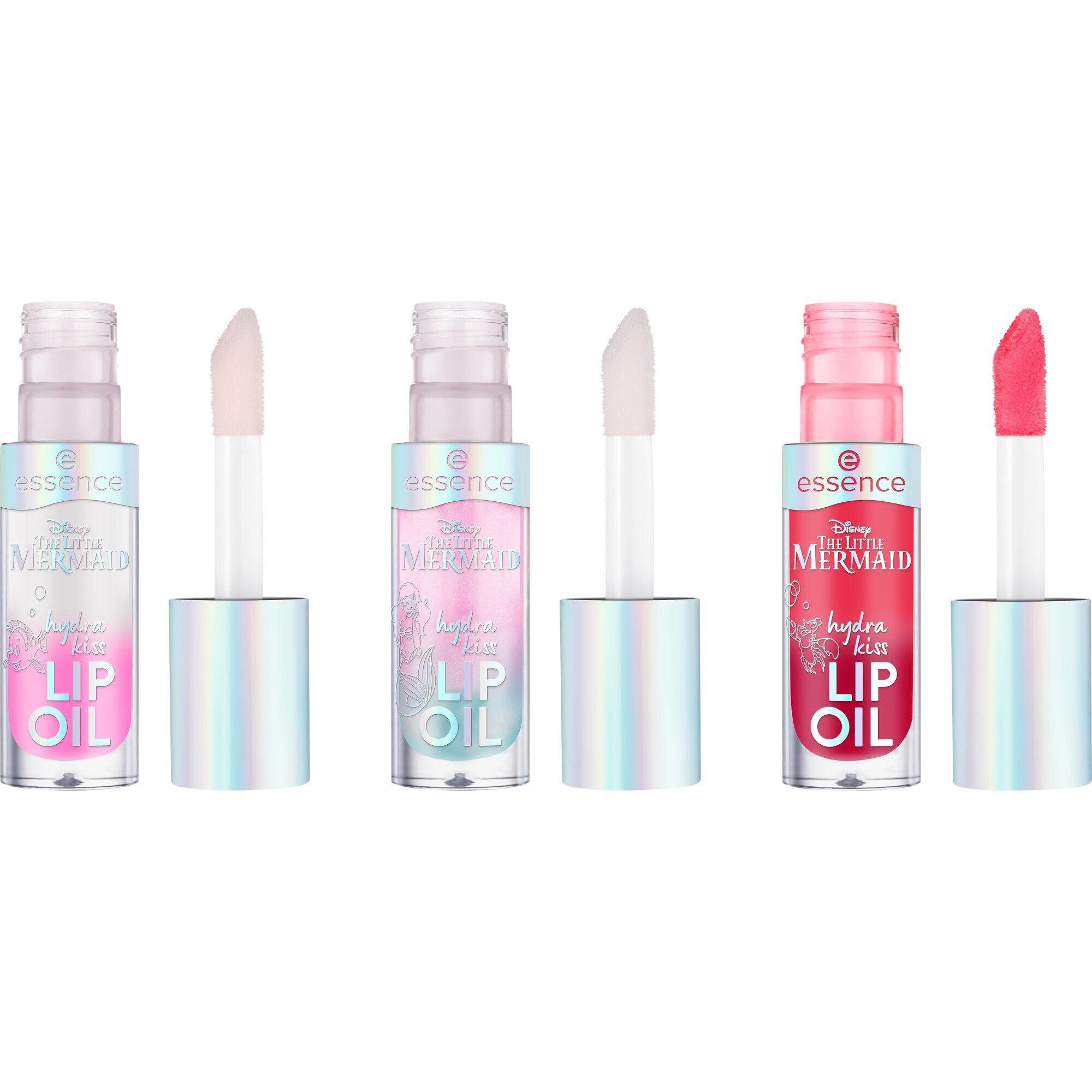 Essence Lipgloss Disney THE LITTLE MERMAID hydra kiss LIP OIL trio, 3-tlg.
