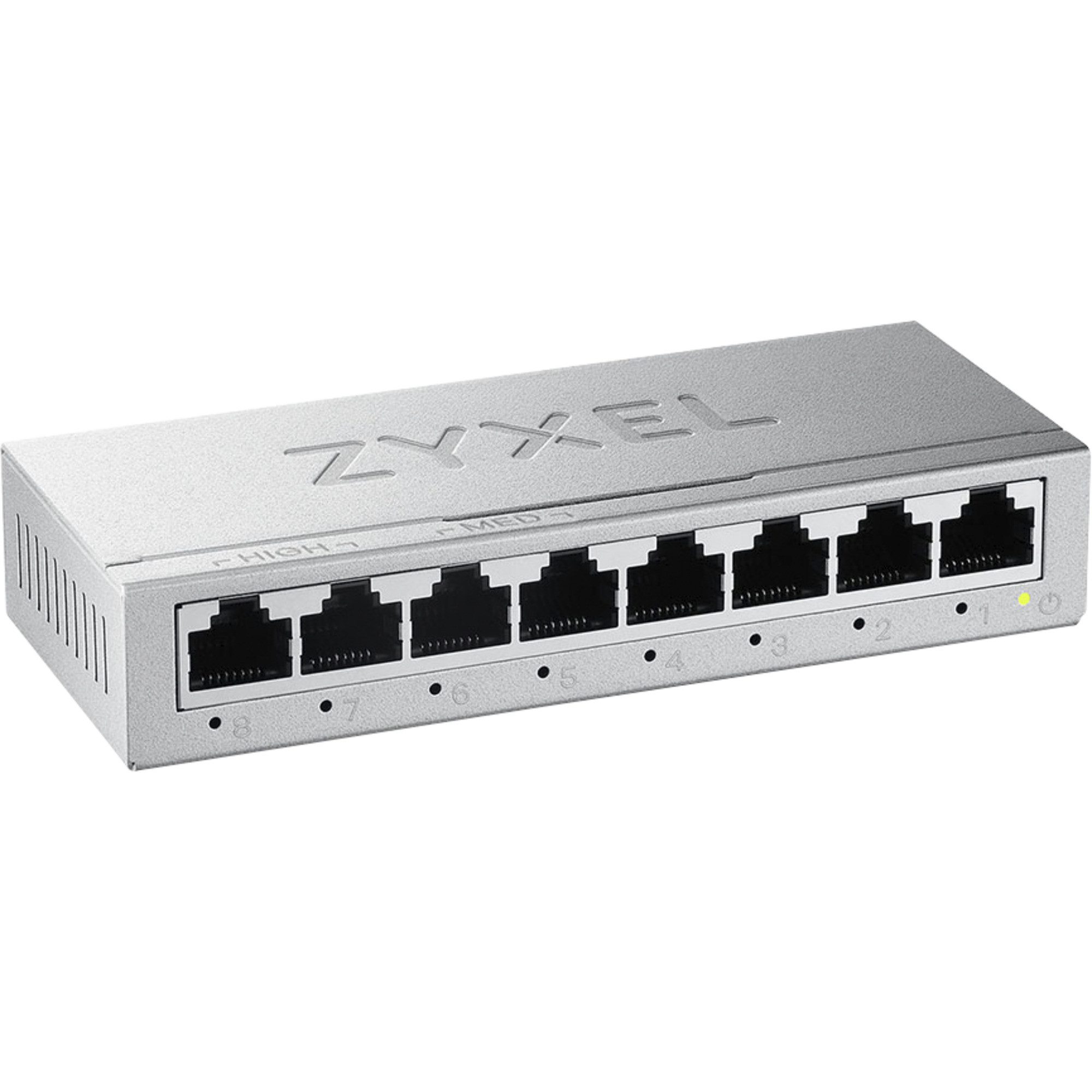 Zyxel Zyxel GS-108B V5, Switch, (8-Port Desktop Gigabit Netzwerk-Switch
