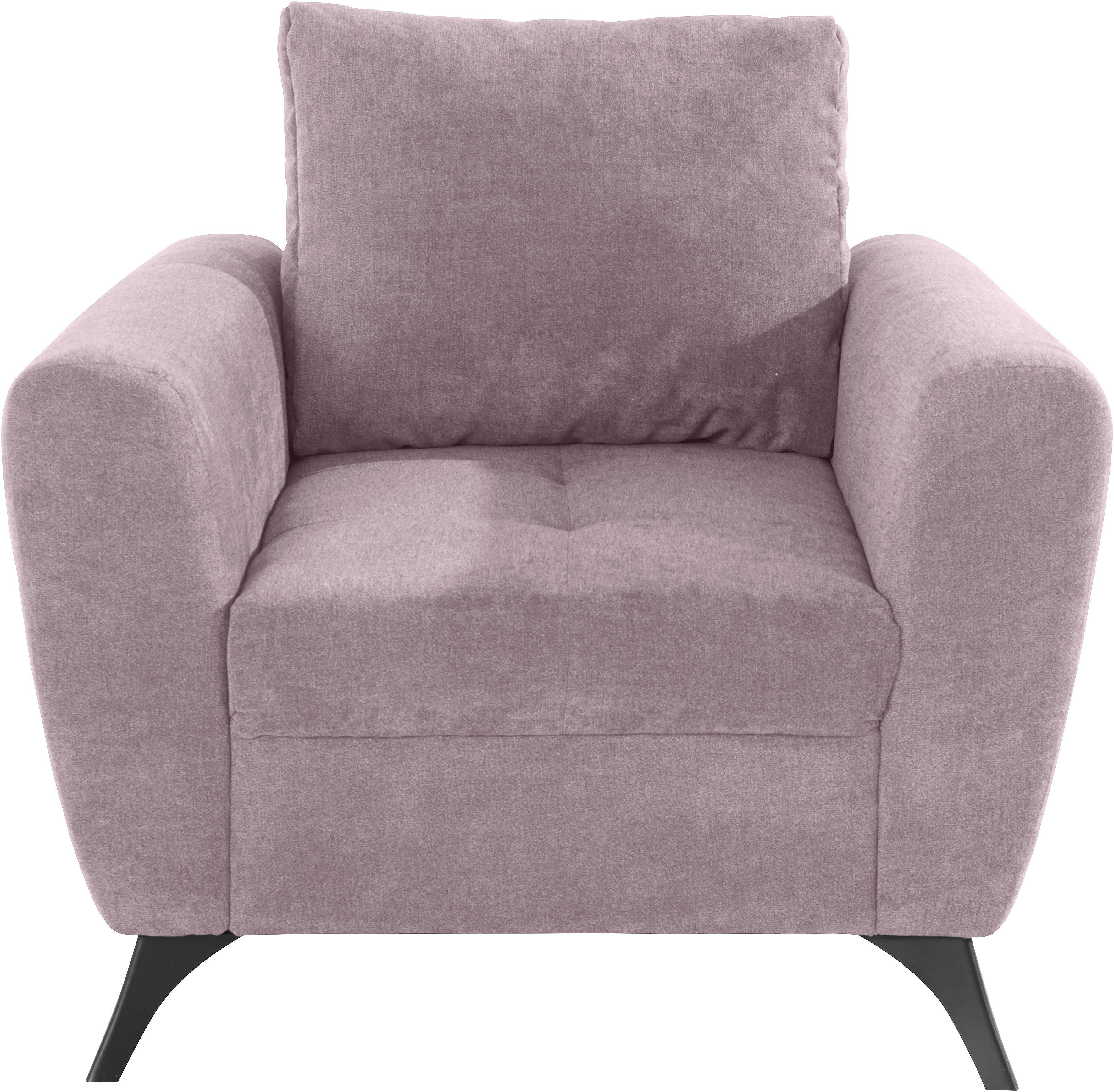 INOSIGN Sessel Lörby, mit Kissen Steppung feine Aqua Sitzbereich, auch clean-Bezug, lose im