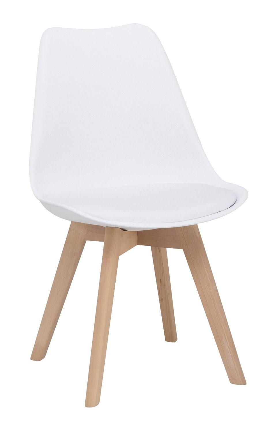 casa NOVA Esszimmerstuhl LUKAS, Braun, Weiß, günstig online kaufen