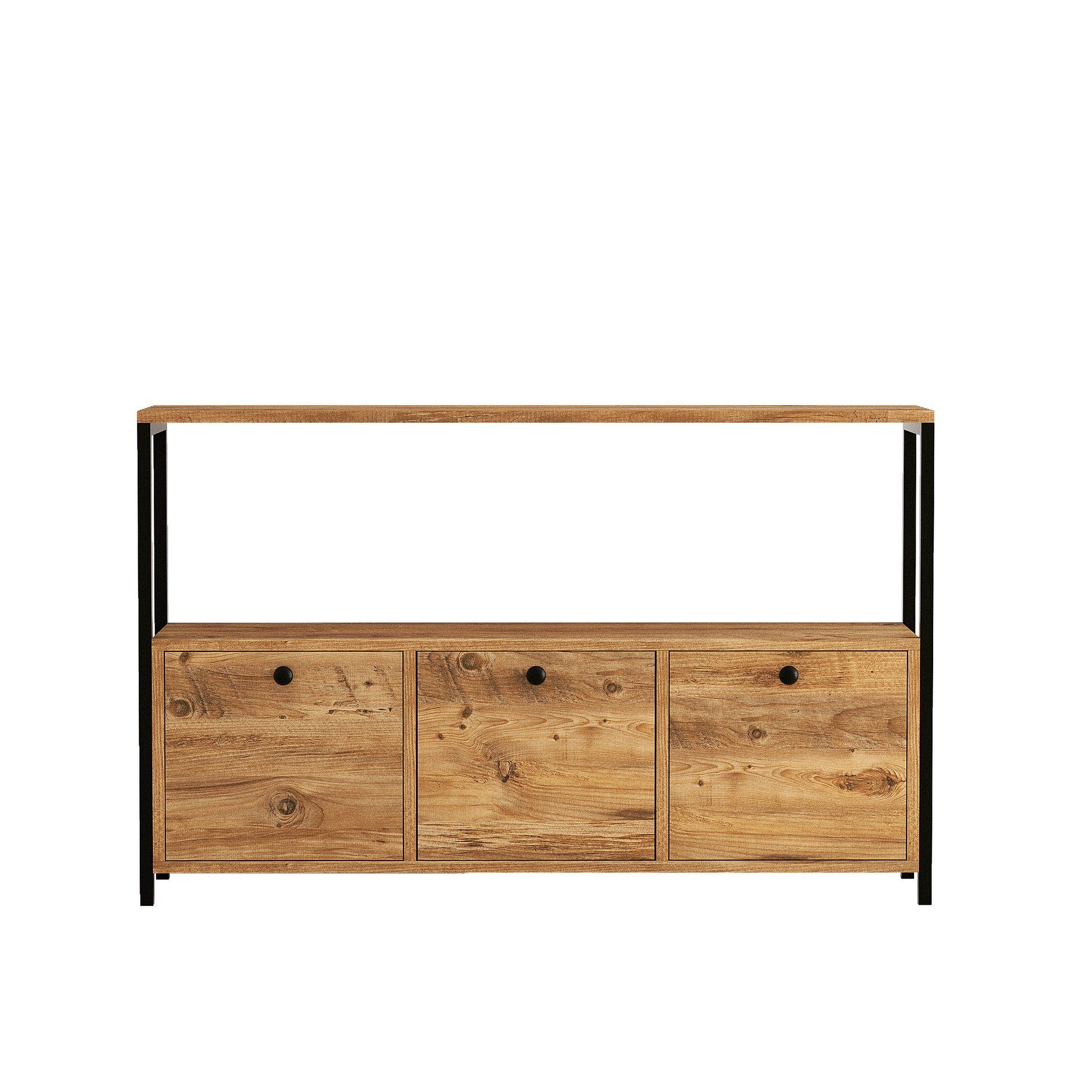 Konsole 100% MELAMINE COATED PARTICLE BOARD, 75 cm x 30 mm x 20 mm T1911