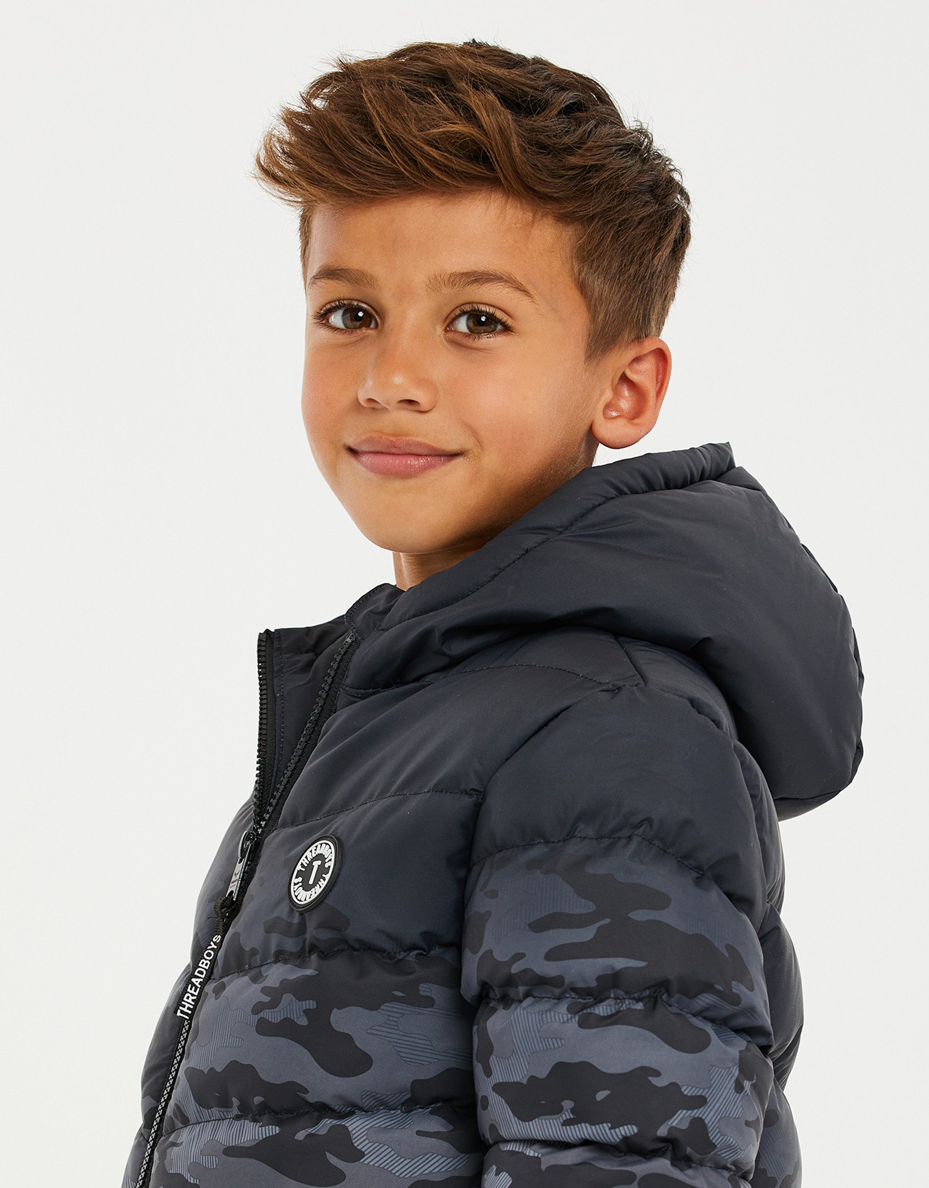 Threadboys Steppjacke (1-St) mit tollem Print
