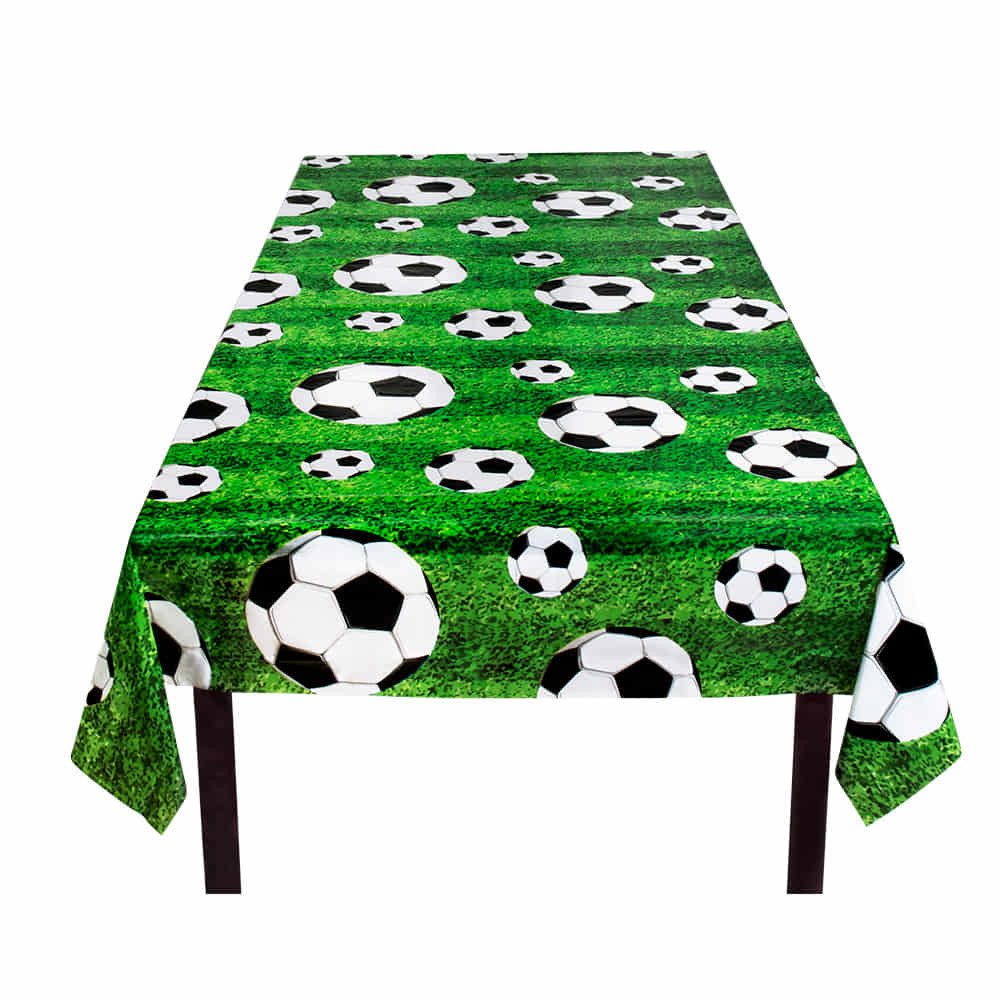 Boland Kostüm Tischdecke Fußball 120x180cm