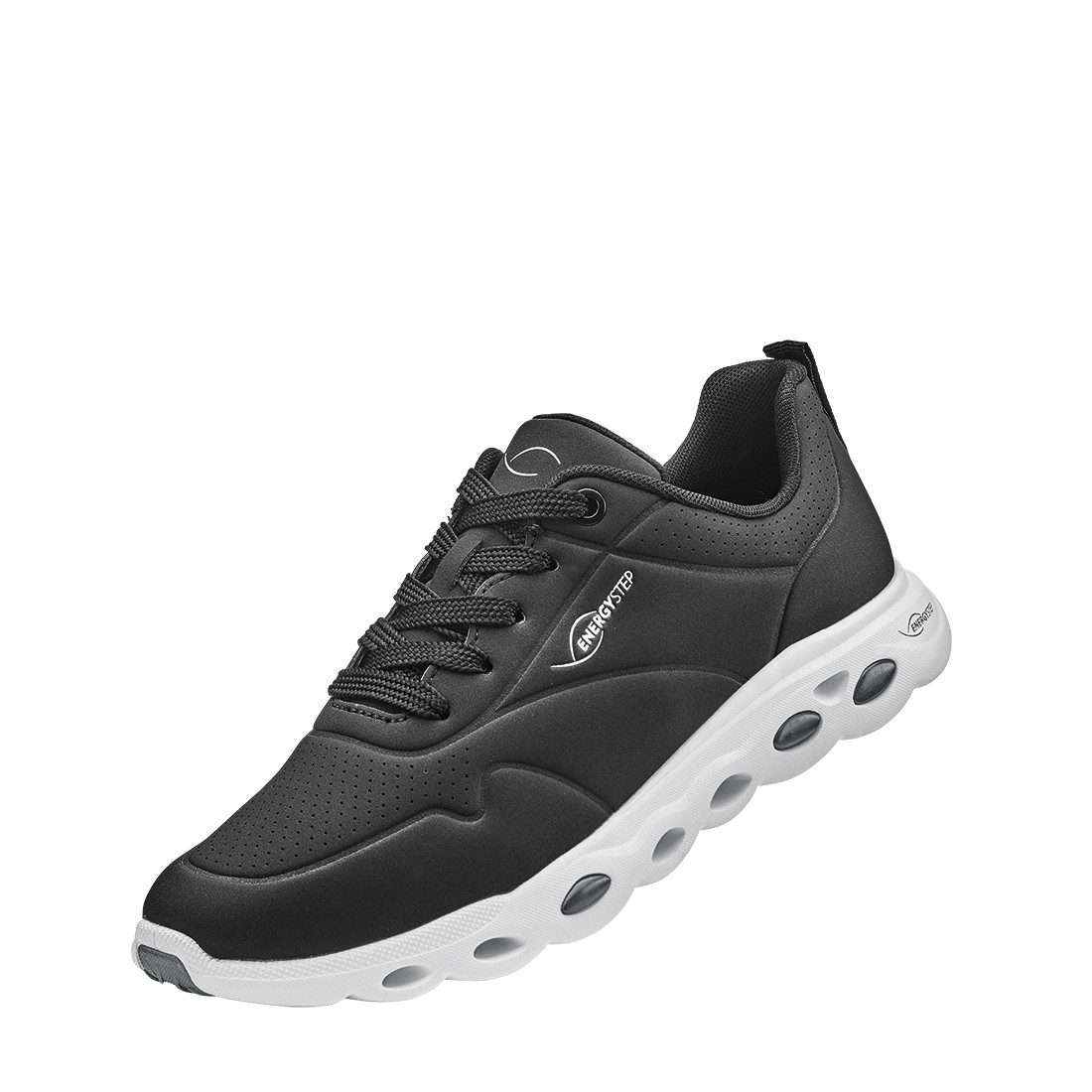 Energystep Schnürer Malibu schwarz Sneaker