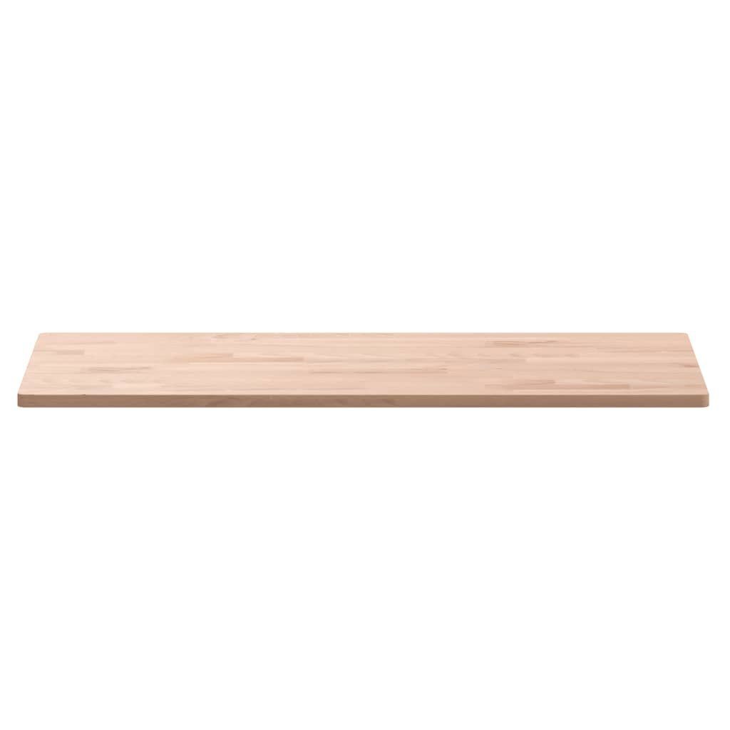 Massivholz 80x40x1,5 Buche furnicato Tischplatte Rechteckig cm