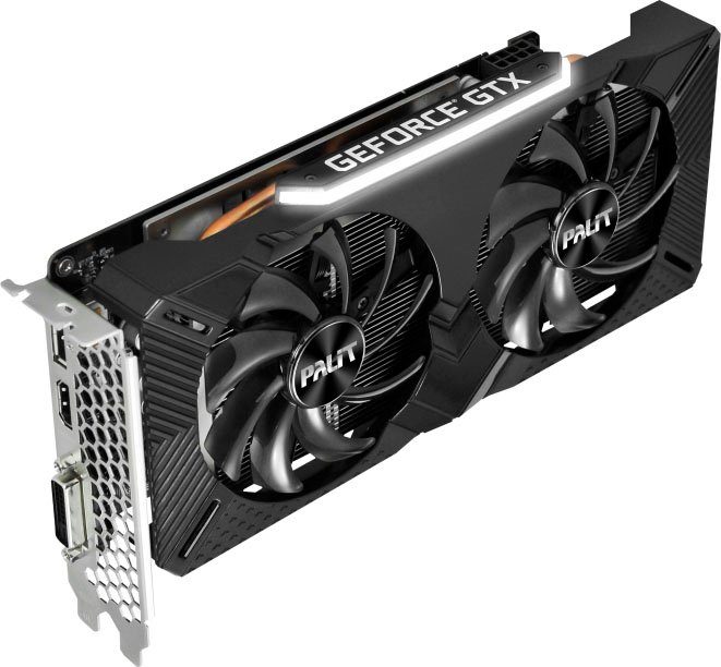 Palit GTX 1660 GeForce® GTX 1660 Grafikkarte (6 GB, GDDR5, NVIDIA Ansel ...