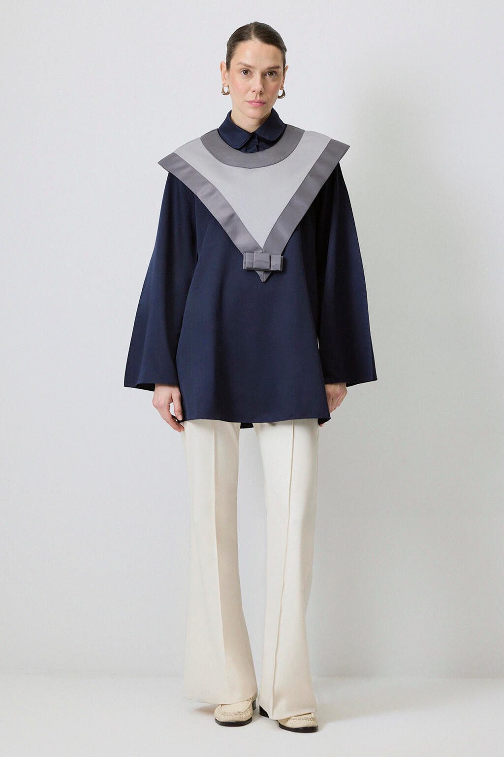 touche prive Tunika TUNIKA MIT LANGEM KRAGEN