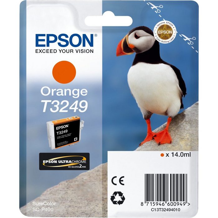 Epson Tinte orange C13T32494010 T3249 Tintenpatrone