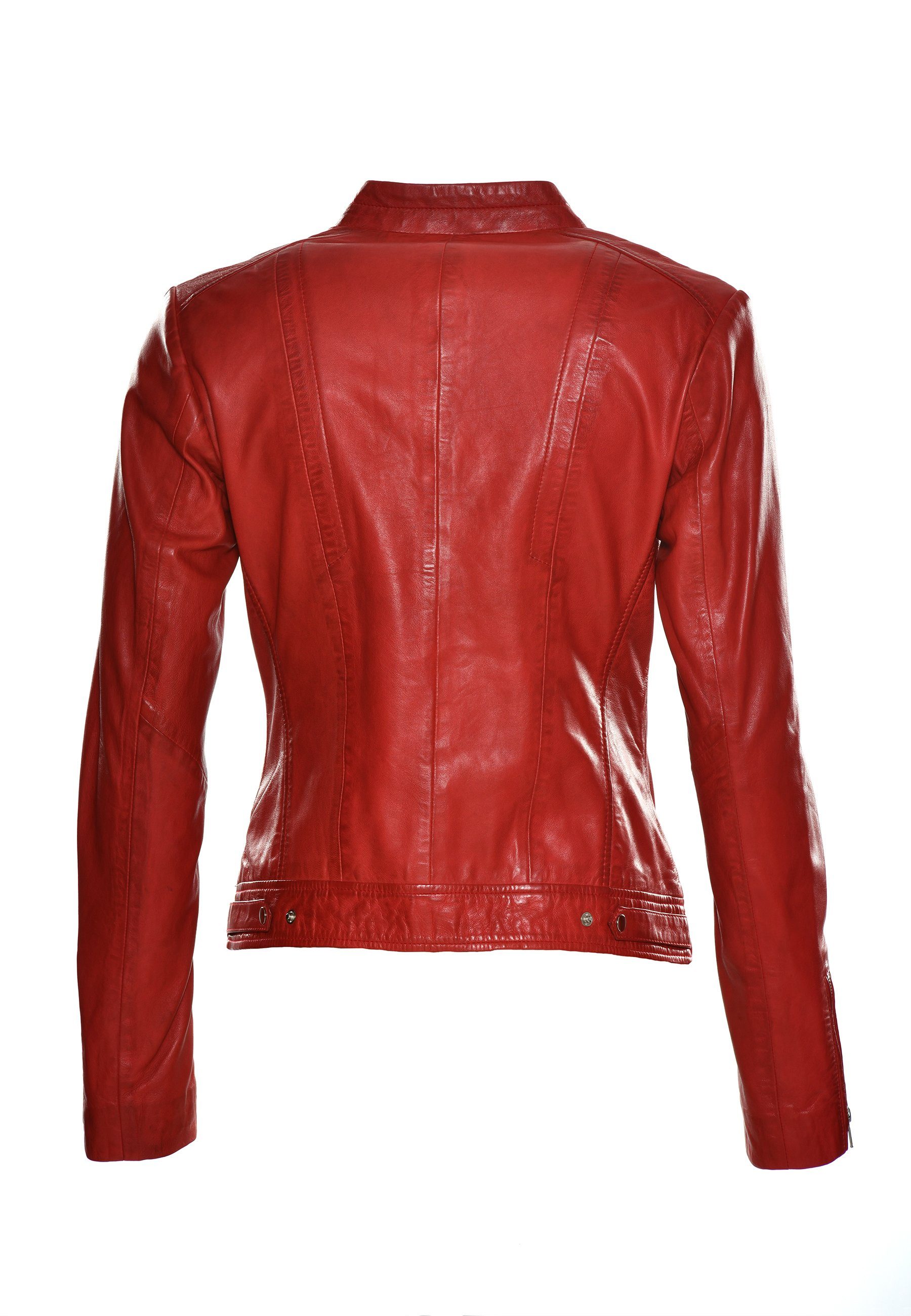 31020361 Lederjacke JCC red