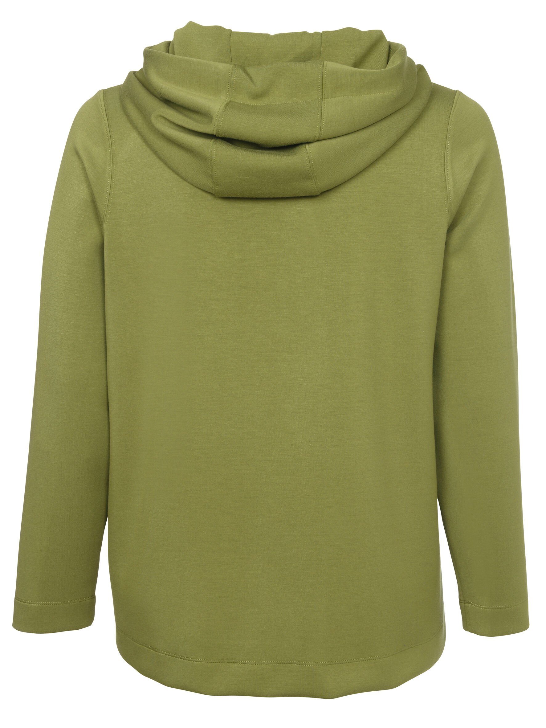 Sweatshirt Sweatshirt in Design FRAPP unifarbenem Sportives