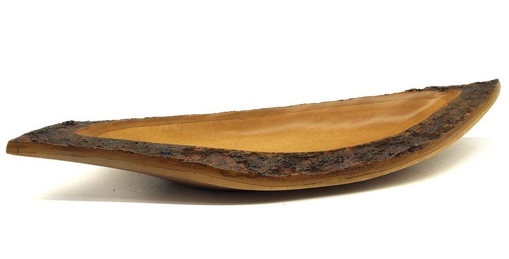 Dekoschale aus lang 42 Schale cm Holzschale Gedeko Lange Holz Mango, ca.