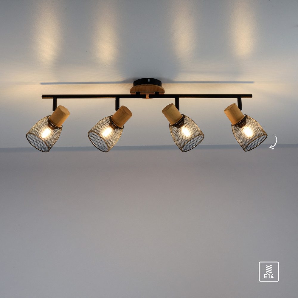 JUST LIGHT LED Deckenleuchte LED Deckenleuchte TAMIS, dreh- und schwenkbar, günstig online kaufen