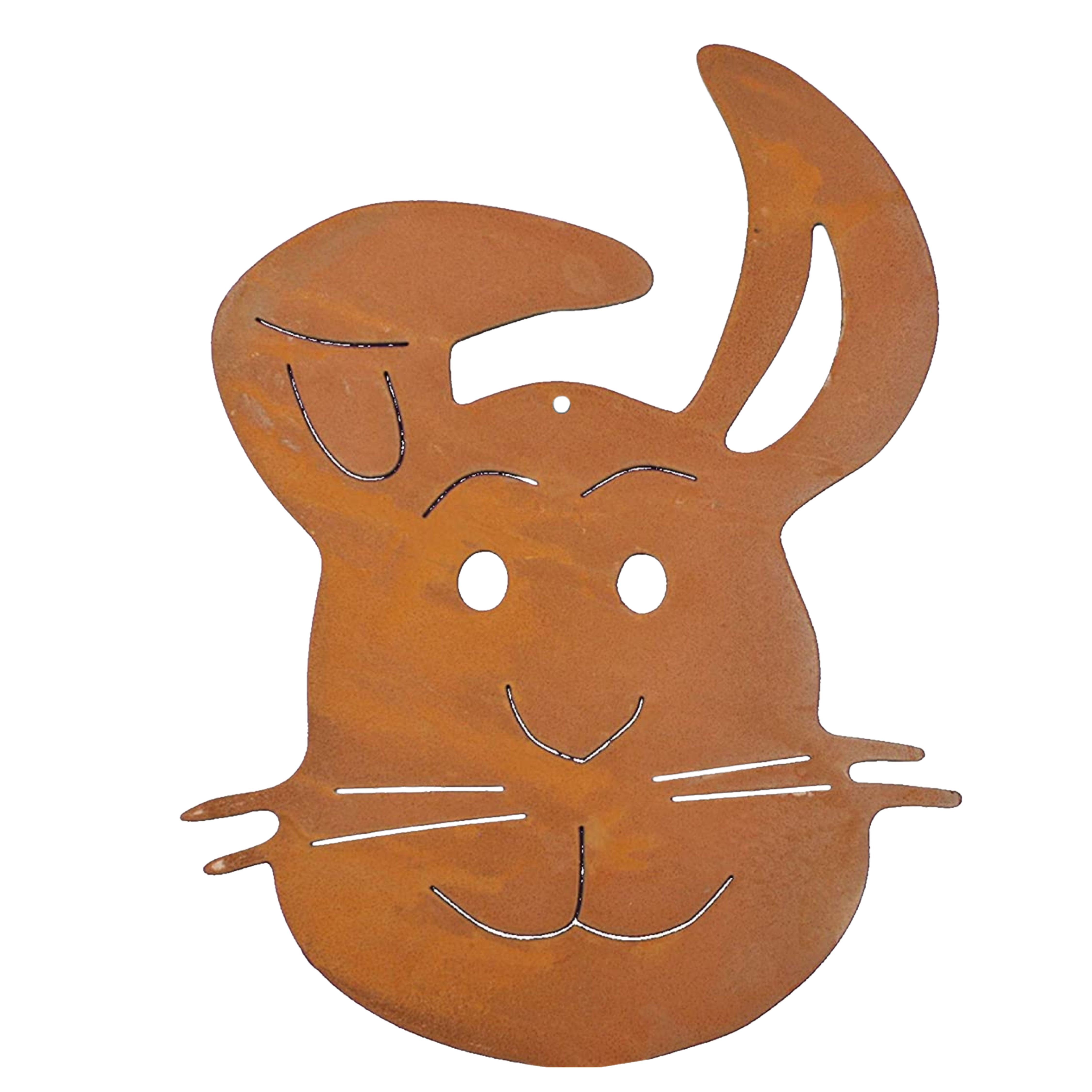 Osterfigur Osterhasen Deko als Hängedeko oder Gartenstecker