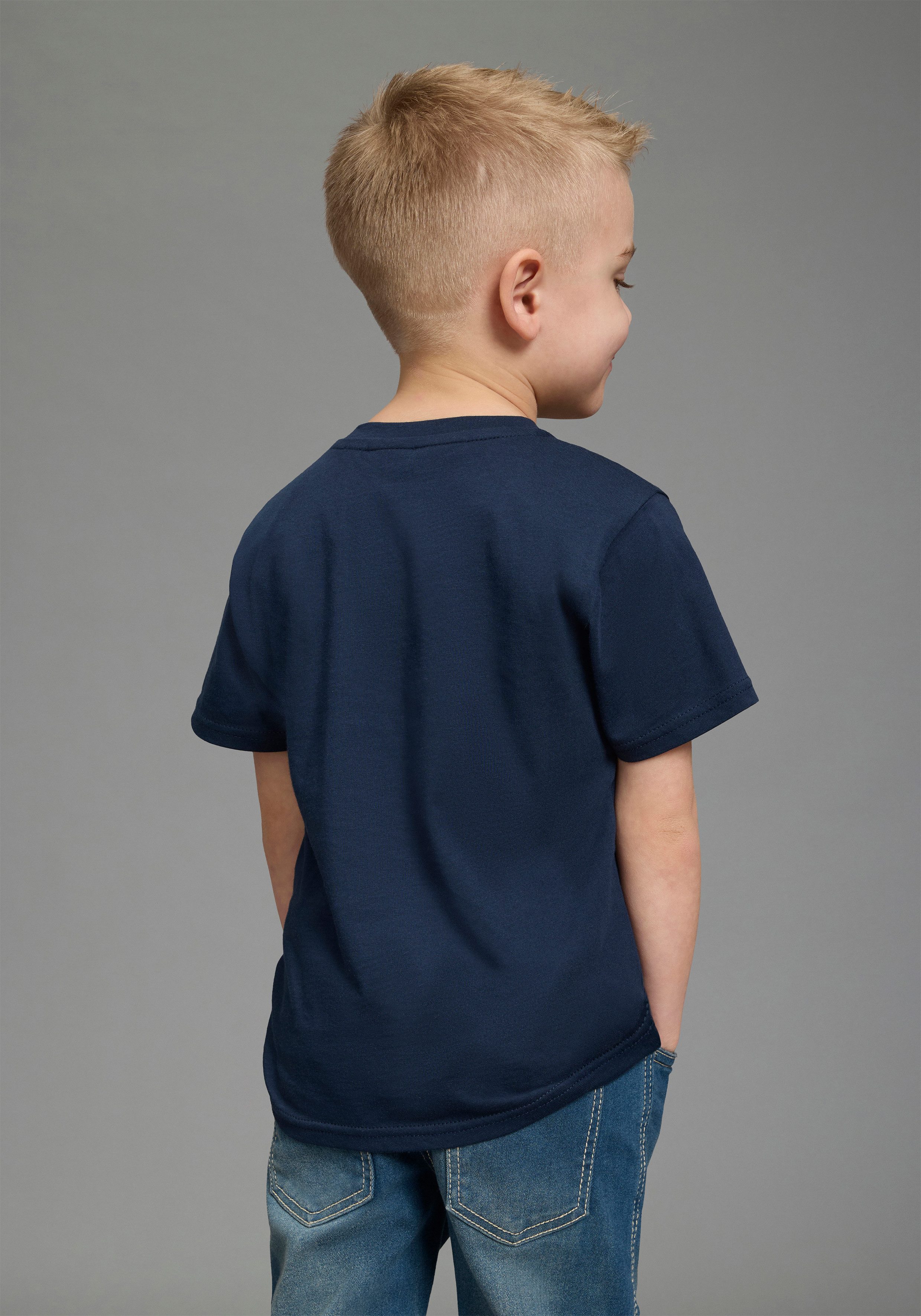 KIDSWORLD T-Shirt WINNIE Pooh: it wasn't me - Disney Shirt normale Schnittform, Kurzarm, bedruckte Optik, aus Baumwolle