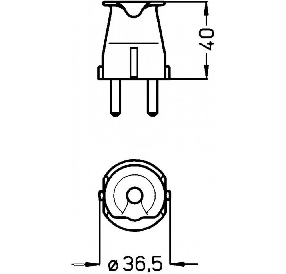 Thumbnail - Kopp Schuko-Stecker Kopp Schukostecker Schwarz - Netzstecker aus Kunststoff., (Netzstecker aus Kunststoff, Nennspannung ...