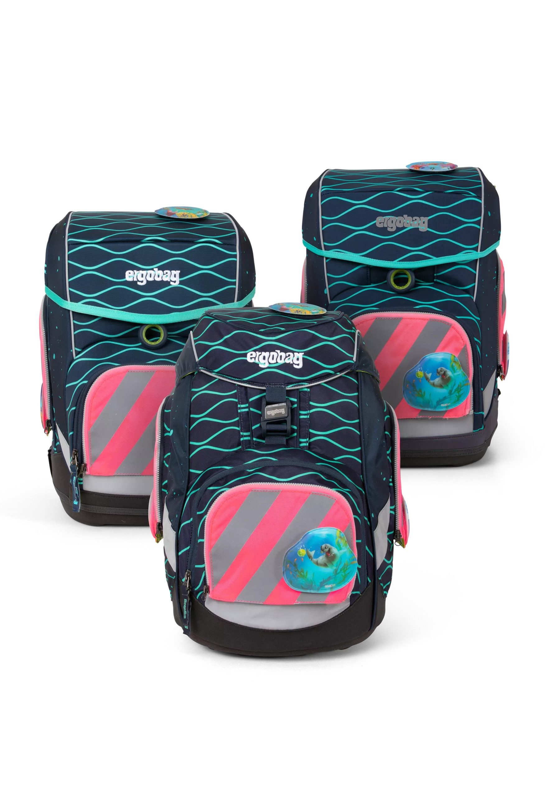 ergobag Ранцы pack Sicherheitsset mit Reflektorstreifen (3-tlg)