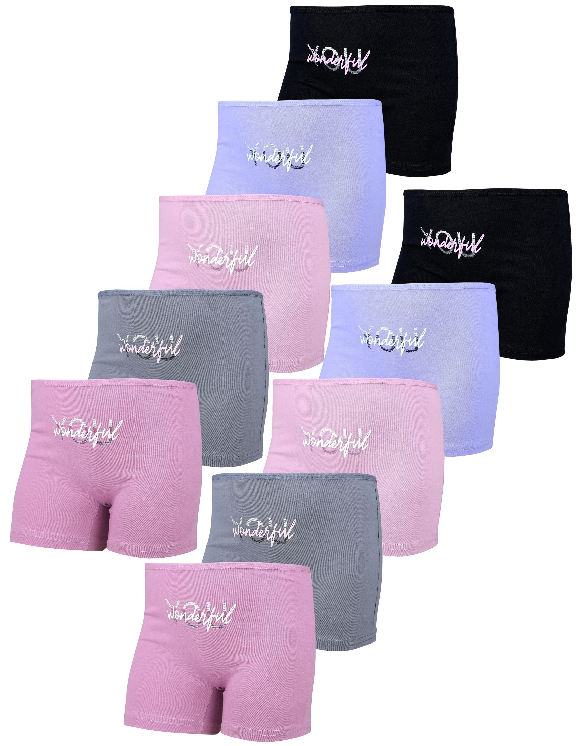 TupTam Boxershorts TupTam Unterhosen Mädchen Shorts 10er Pack