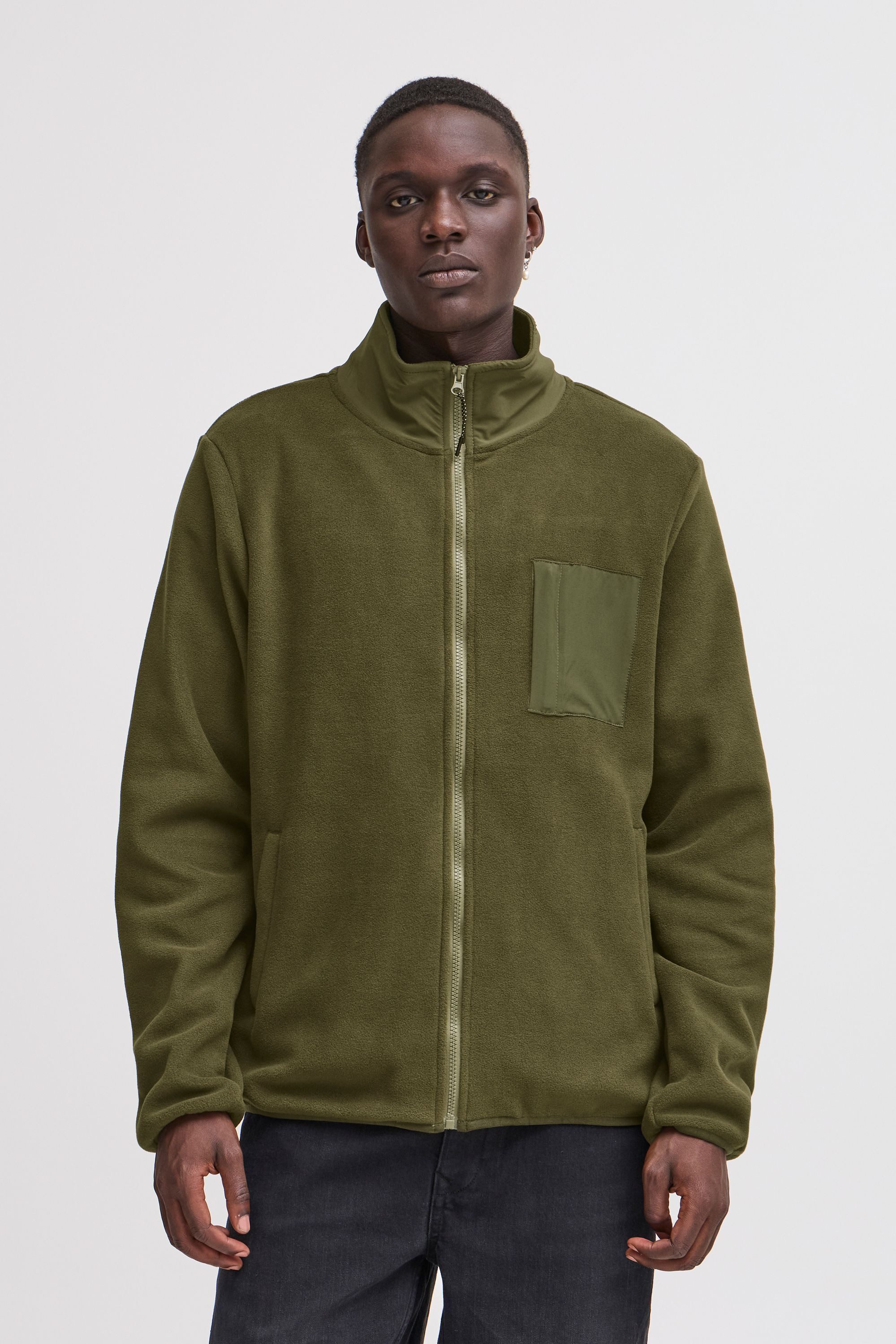 Blend Fellimitatjacke BHBROOKS Sweatshirt zipp thru Kuschelige Teddyjacke m günstig online kaufen