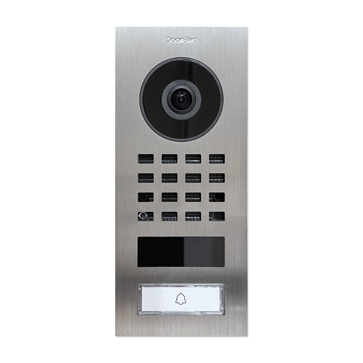 DoorBird Video-Türsprechanlage D1101V-S (Außenbereich, Haustür, Eingangsbereich, Aufputz, Smarte Video Türsprechanlage mit App-Steuerung, WiFi und Ethernet)