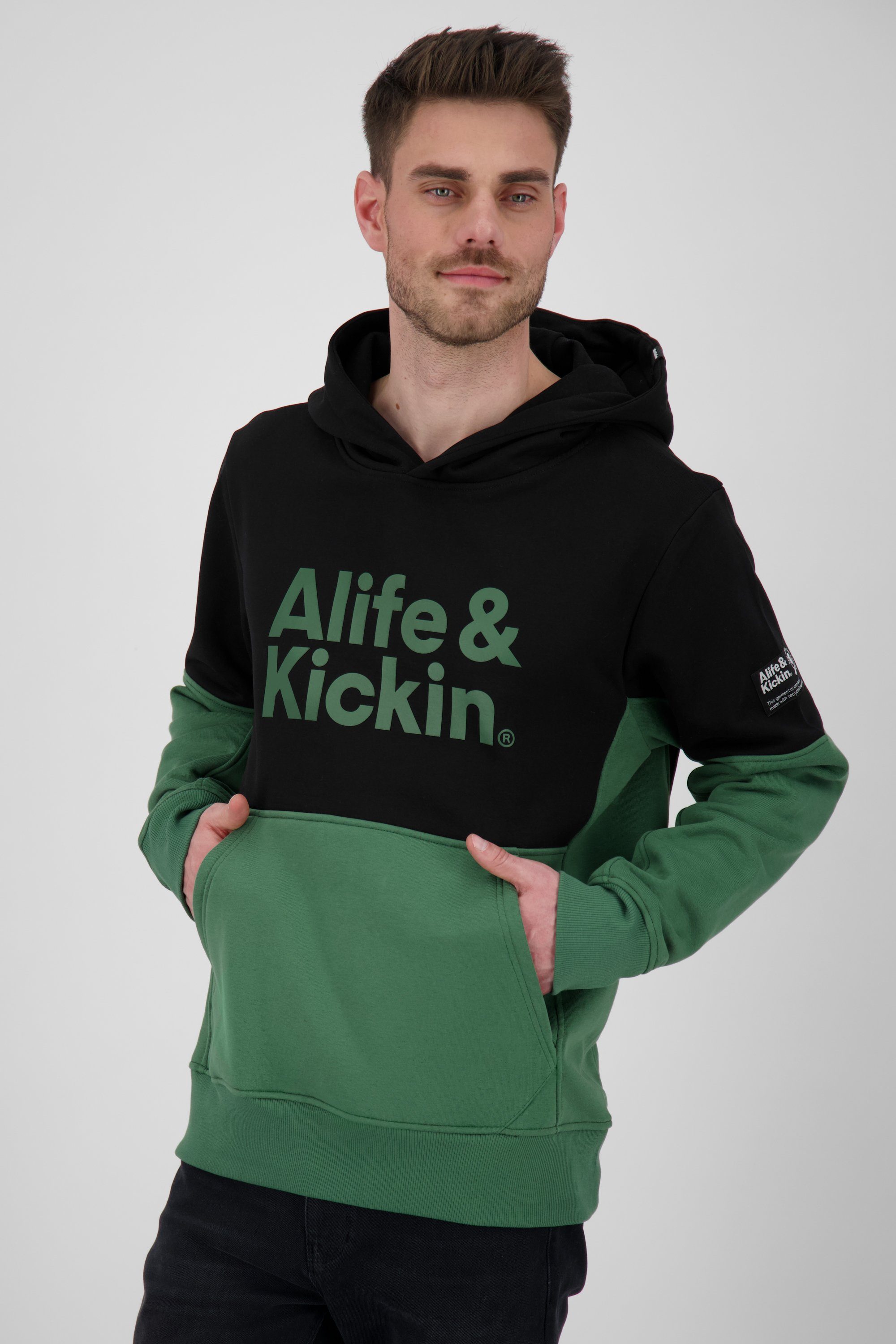 Alife & Kickin Kapuzensweatshirt OwenAK Sweat Herren Kapuzensweatshirt, Sweatshirt moonless