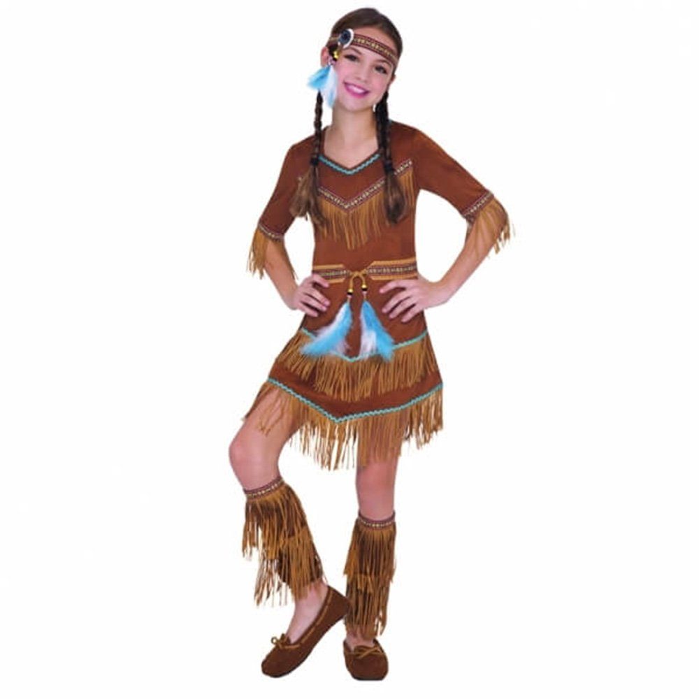 Amscan Kostüm Kostüm Indianerin