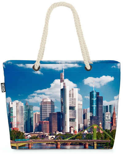 VOID Strandtasche (1-tlg), Frankfurt am Main Stadt Frankfurt am Main Stadt Skyline Reisen Urlaub
