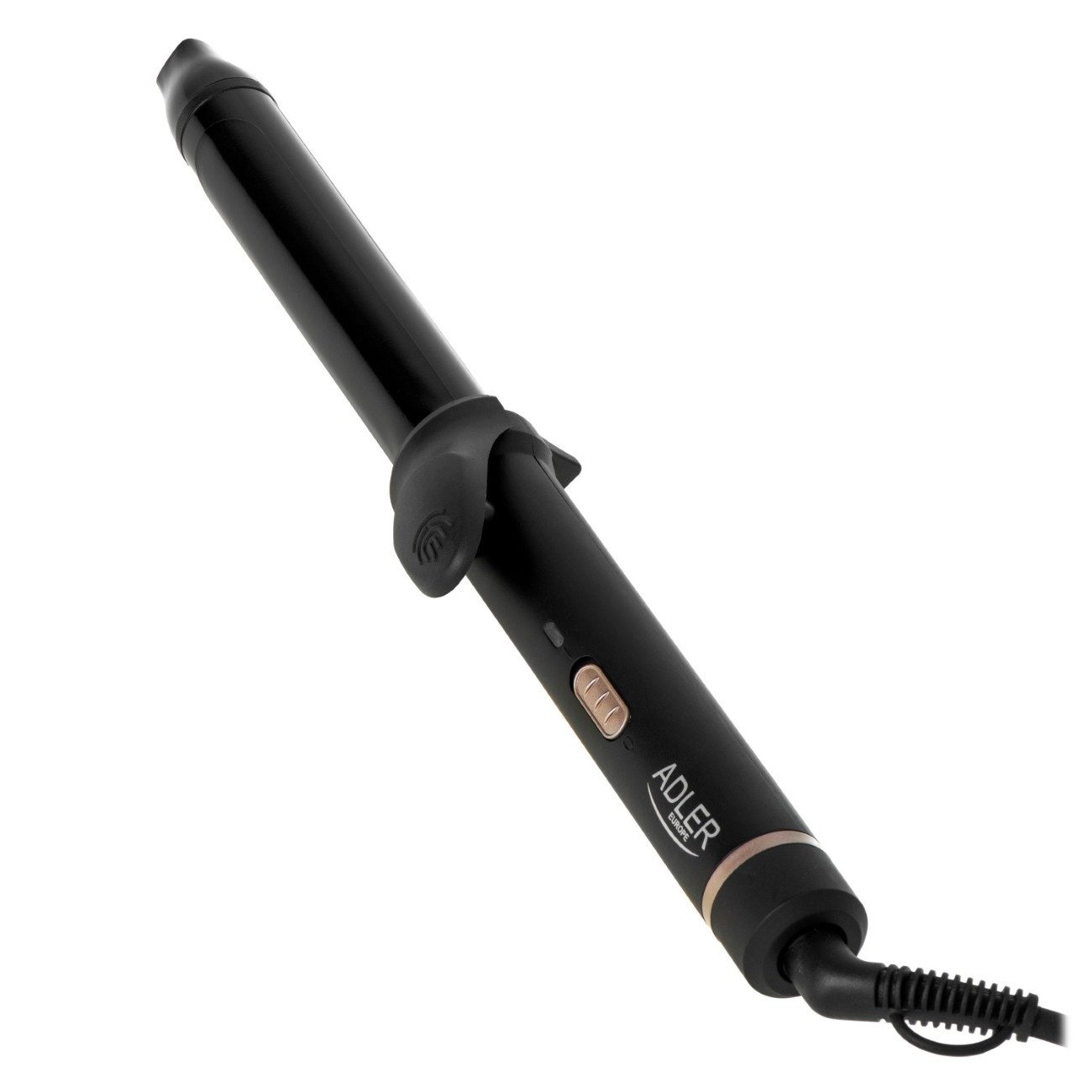 Adler Lockenstab AD 2115, Keramikbeschichtung, mit Keramikbeschichtung mit Clip & Drehkabe