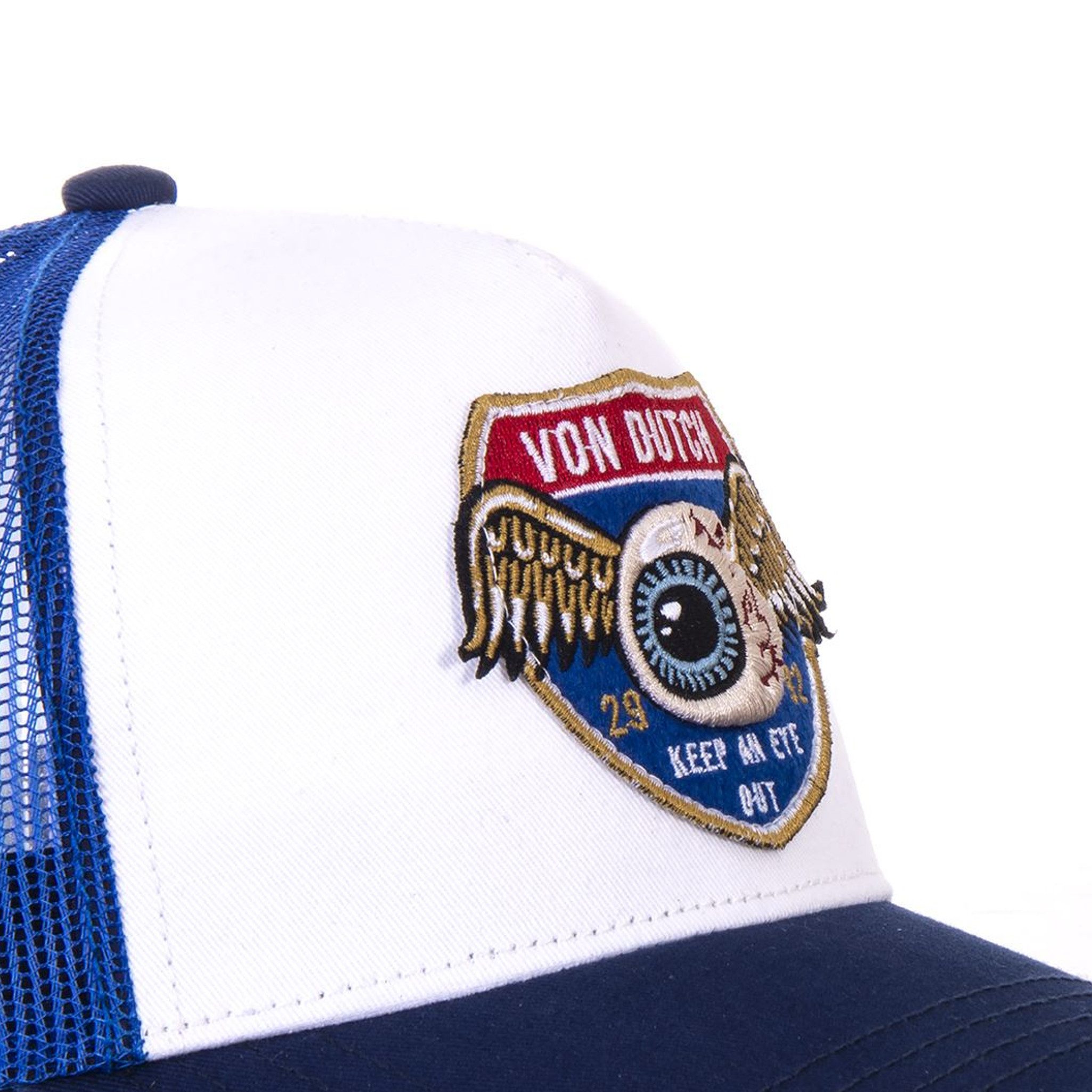Von Dutch Trucker Cap Von Dutch Originals Trucker Cap - EYE PATCH Baseball Mesh (Basecap, Basecap, Meshcap, Trucker Kappe)