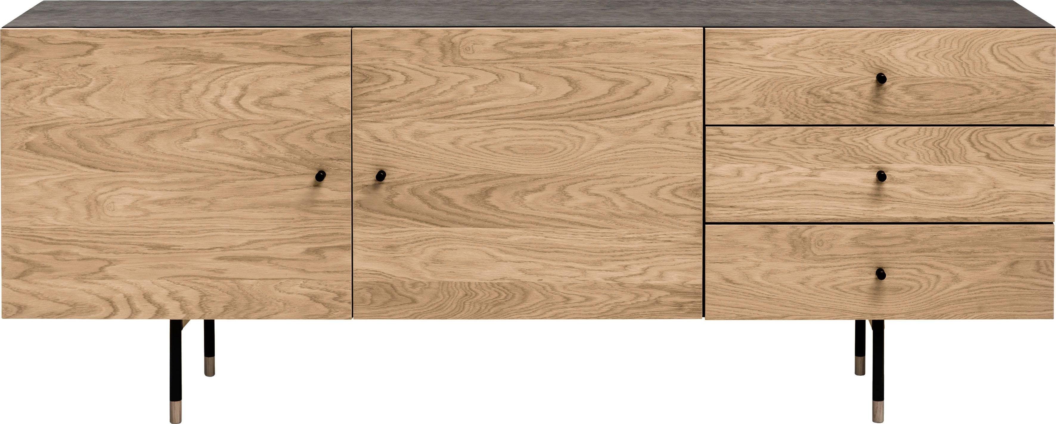 Woodman Sideboard Daniel, Kommode mit Soft-Close-Funktion, Breite 180 cm, FSC®