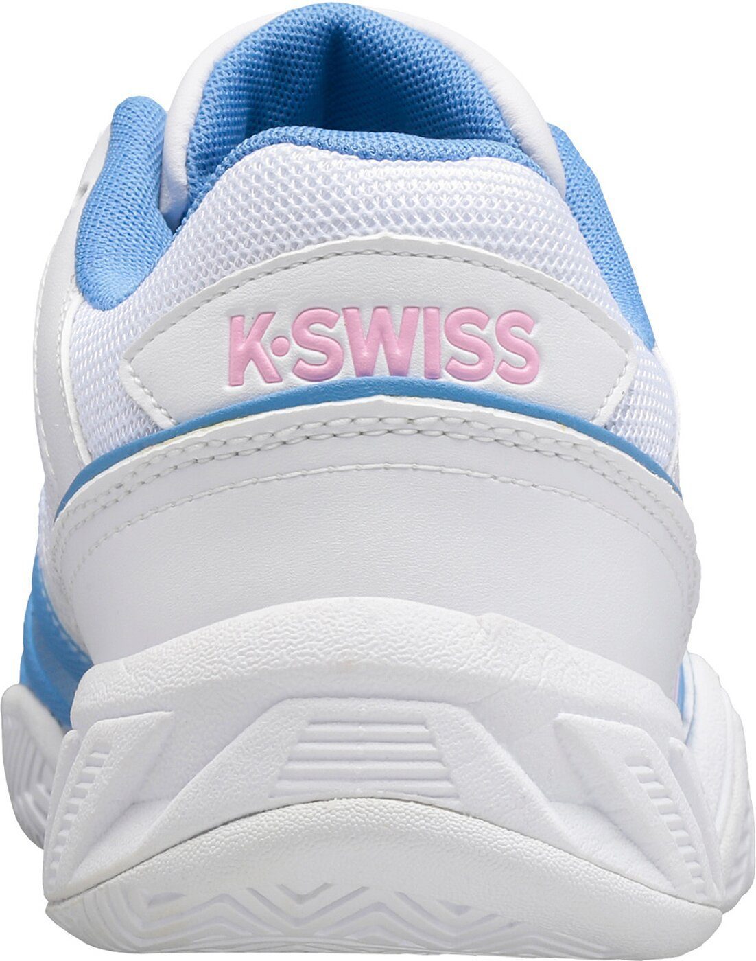 K-Swiss BIGSHOT LIGHT 4 SILVER BLUE/WHITE/O Tennisschuh LAKE
